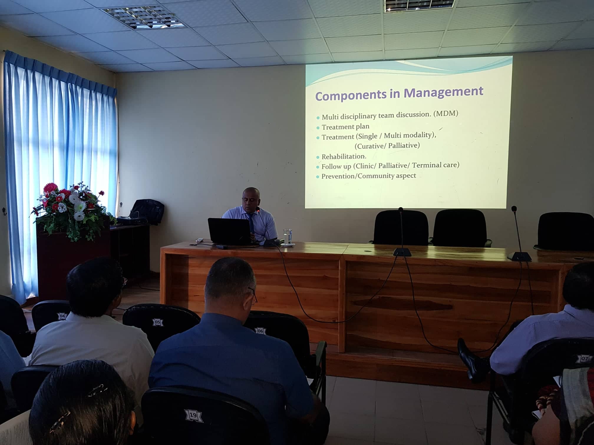 Smokeless tobacco and Areca nut cessation training programme for dental surgeons, Uva Province